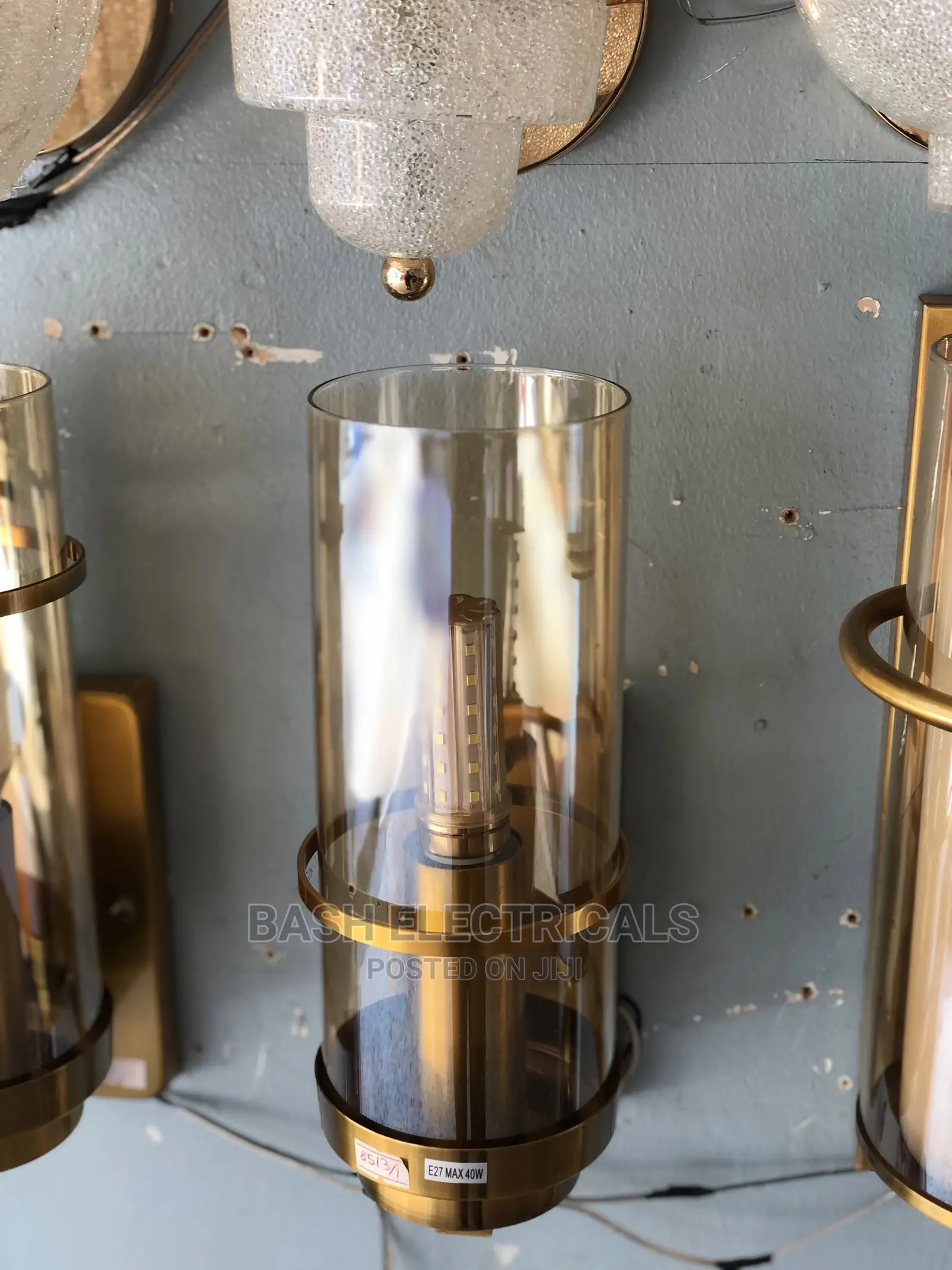 Long Glass Wall Bracket