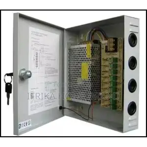 Power Supply Box 10A 12V 9ch Cctv / Psu 12V 10A Panel Box