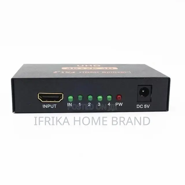 Ultra HD Splitter 1X4 Port 3D Uhd 1080P 4K*2K