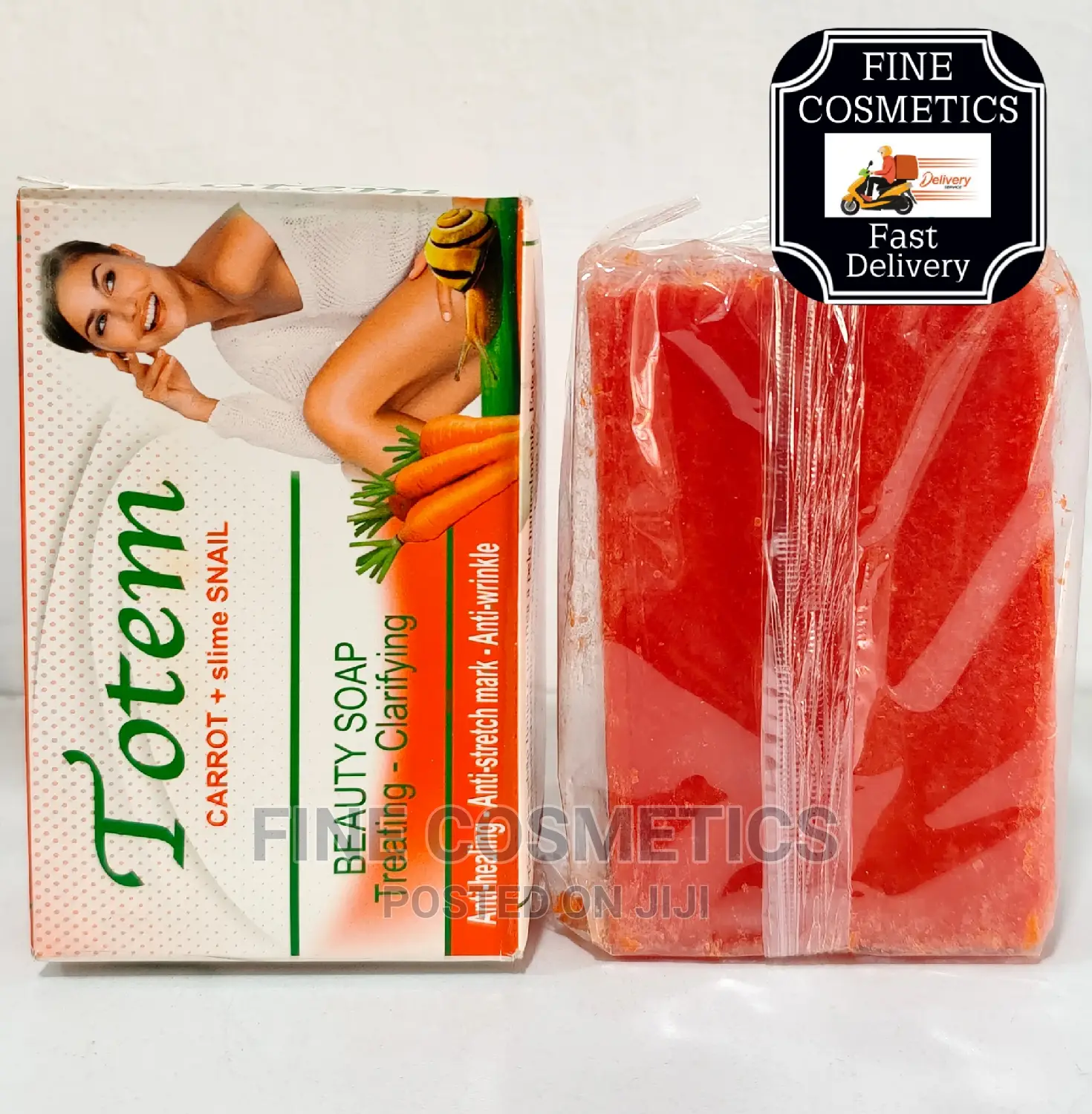 Totem Soap, Carrot Escargot Clarifying Beauty Soap / 350 G