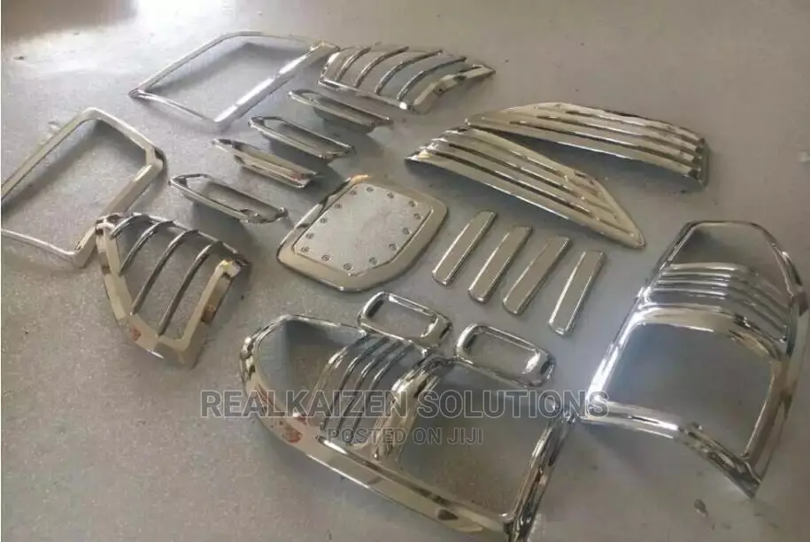 Fullset 19pc Chrome Trim KIT Toyota Land Cruiser Prado Fj90