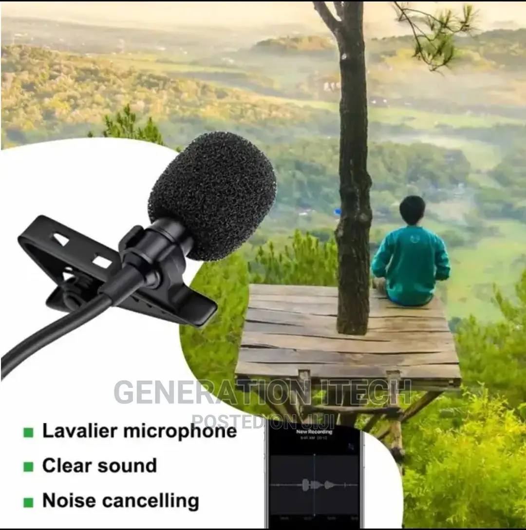 Microphone For All Mobile Phones -lavalier RL1