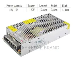 AC 110-240v Switching DC 12V 10A CCTV Power Supply