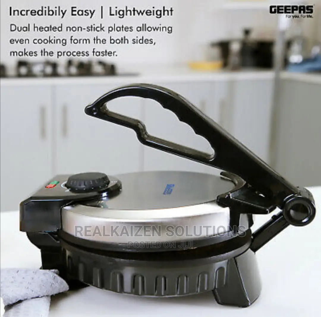 Geepas Electric Non Stick Chapati Maker 900W