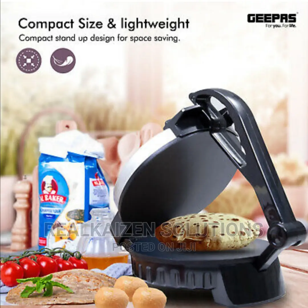 Geepas Electric Non Stick Chapati Maker 900W