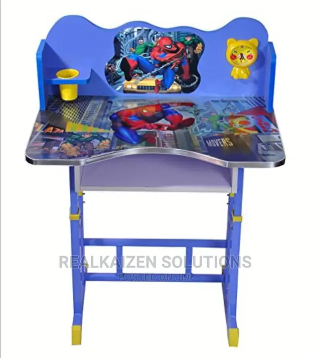 Cool Kids Spider-Man Cinderella Study Table Chair Desk Set in