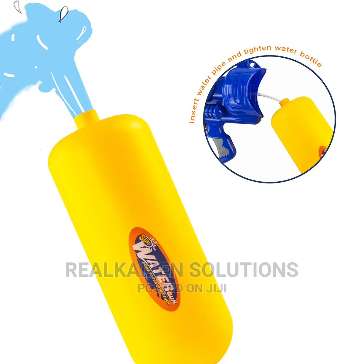 Cool Super Large 2.5L Gatling Capacity 8M Pressure Water Gun