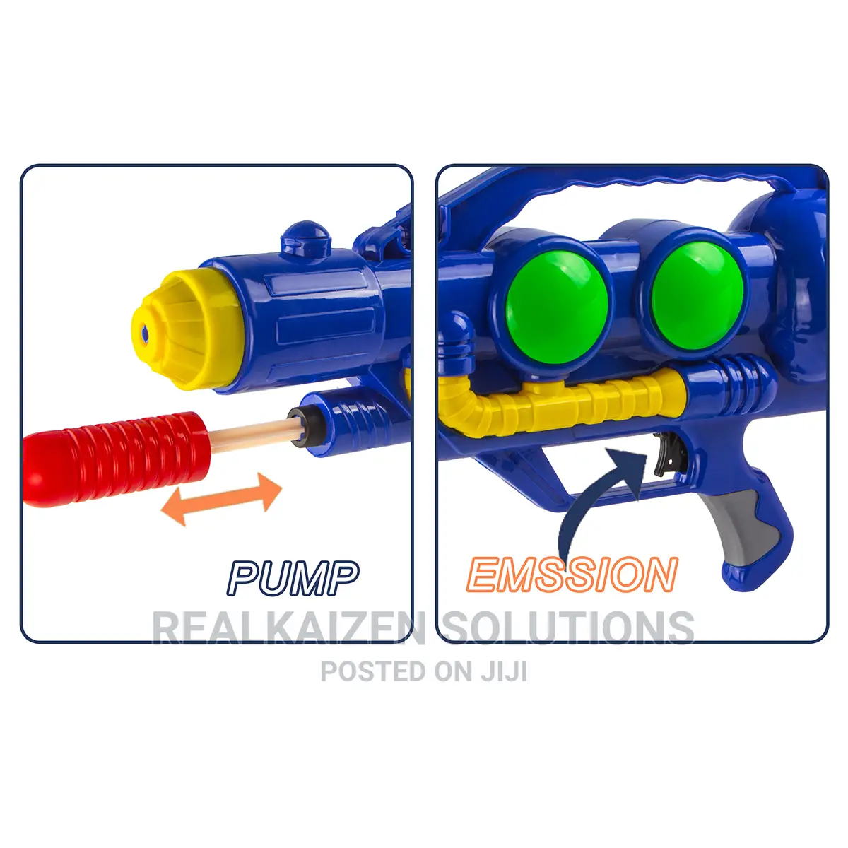Cool Super Large 2.5L Gatling Capacity 8M Pressure Water Gun