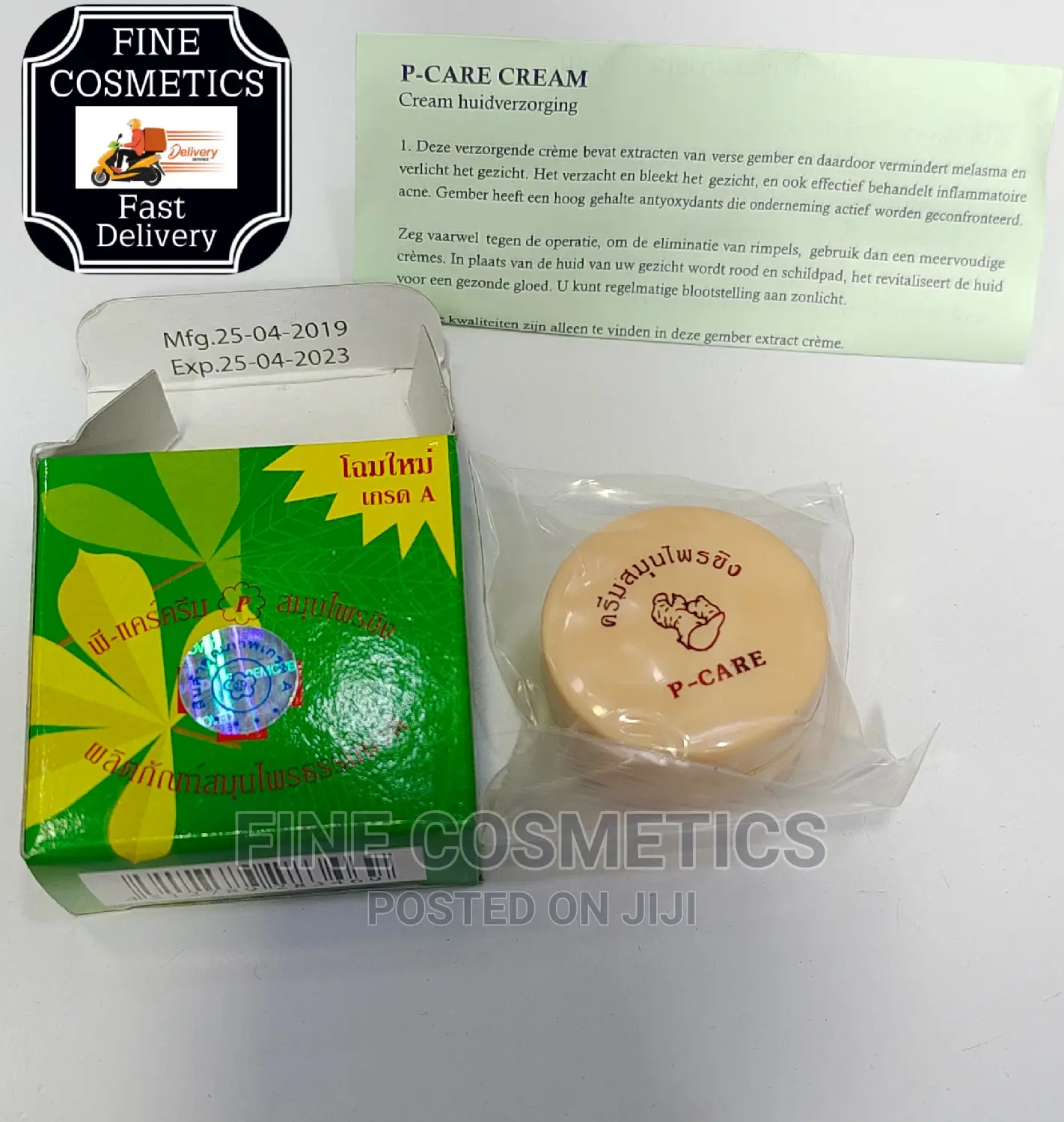 ORIGINAL P Care Cream for Black Spots, Pimple + Dark Circles