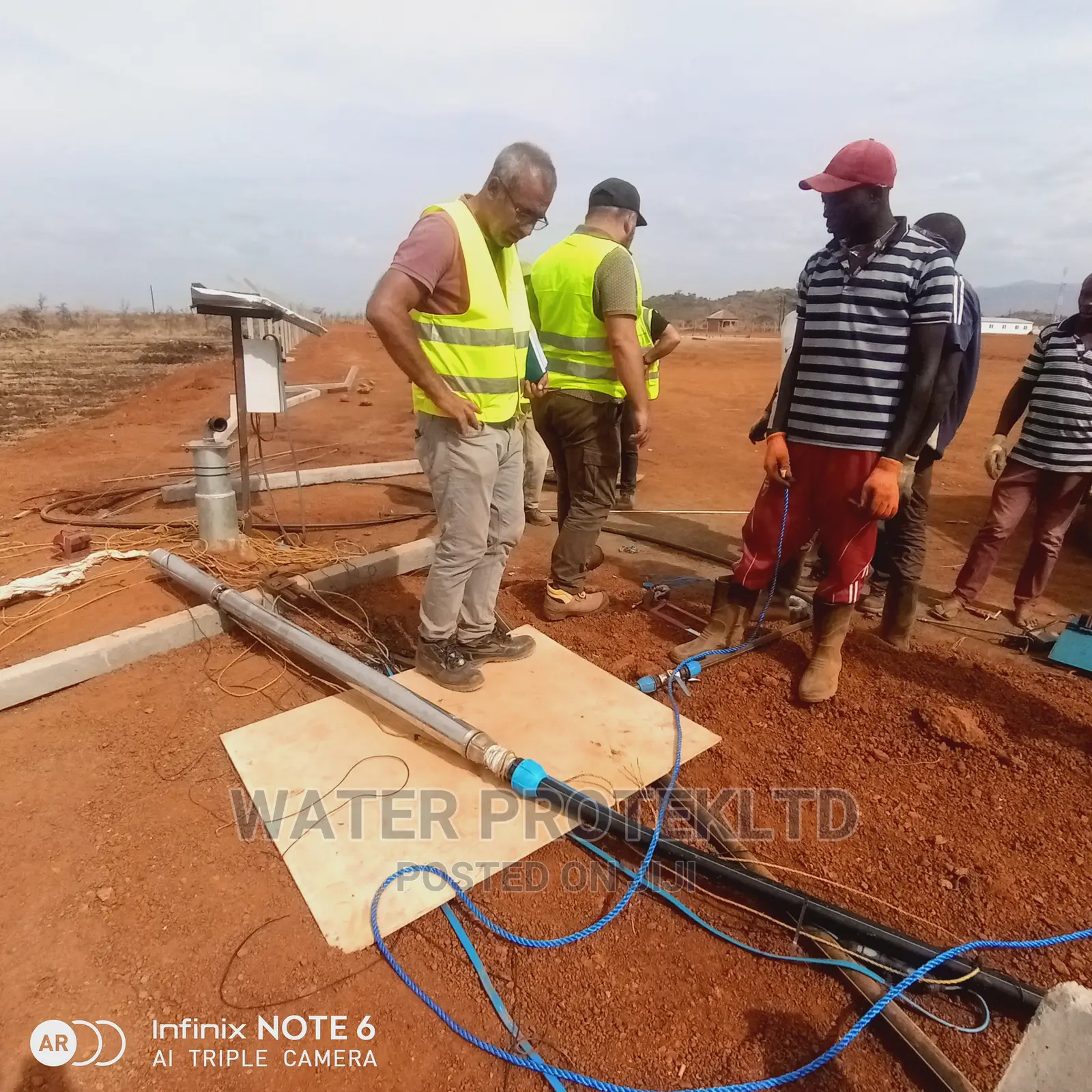 Water Pump Installation Works