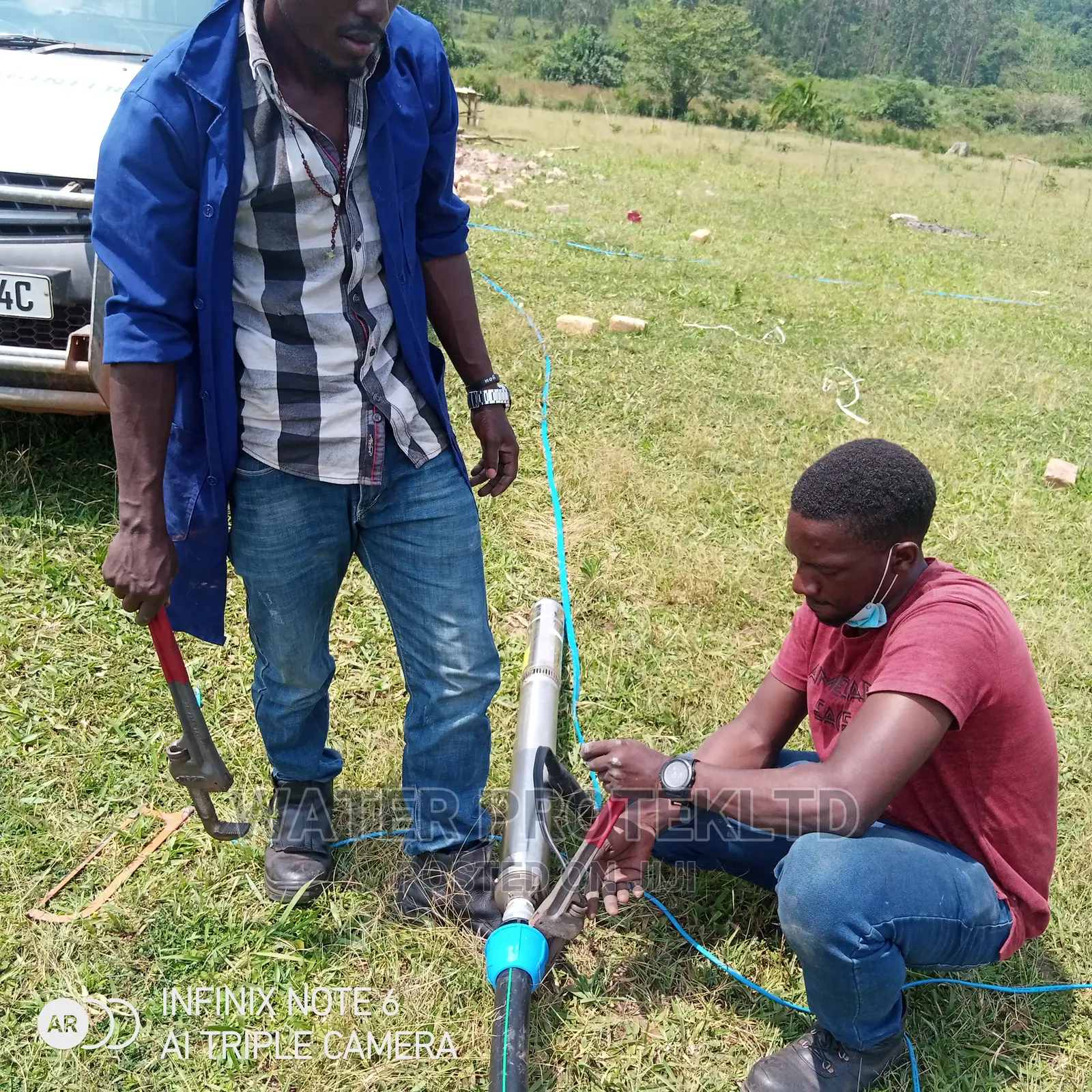 Water Pump Installation Works