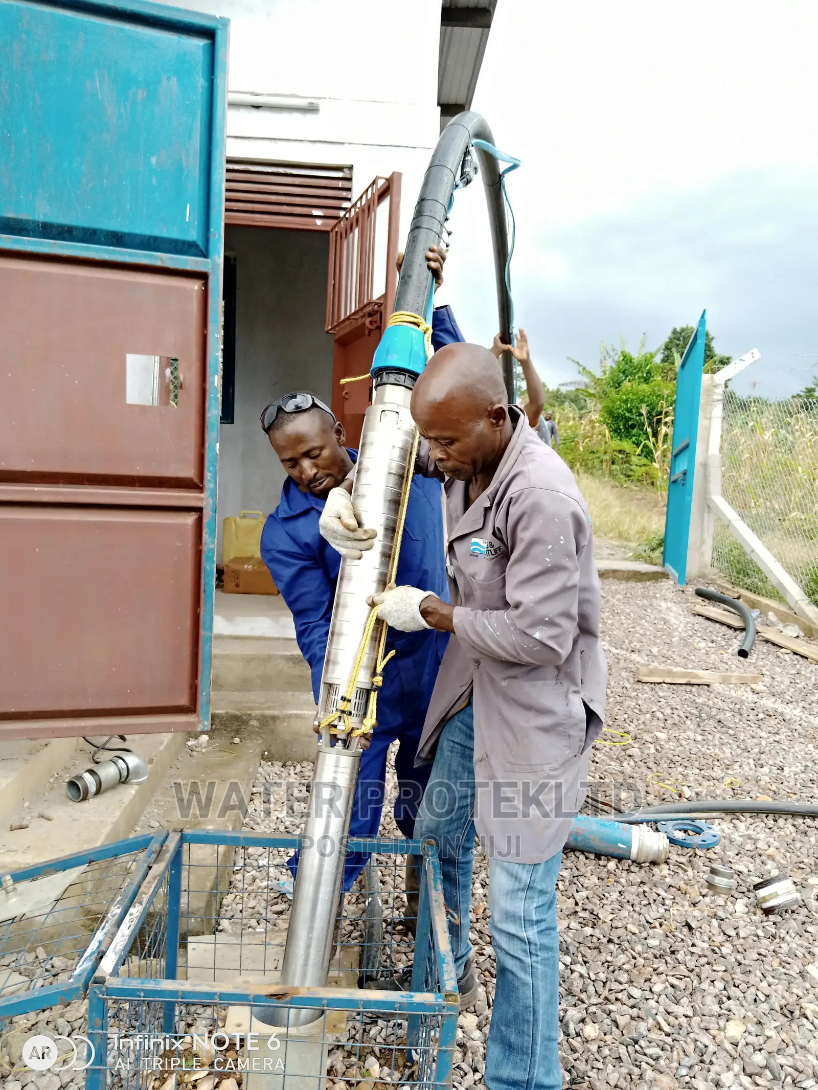 Water Pump Installation Works