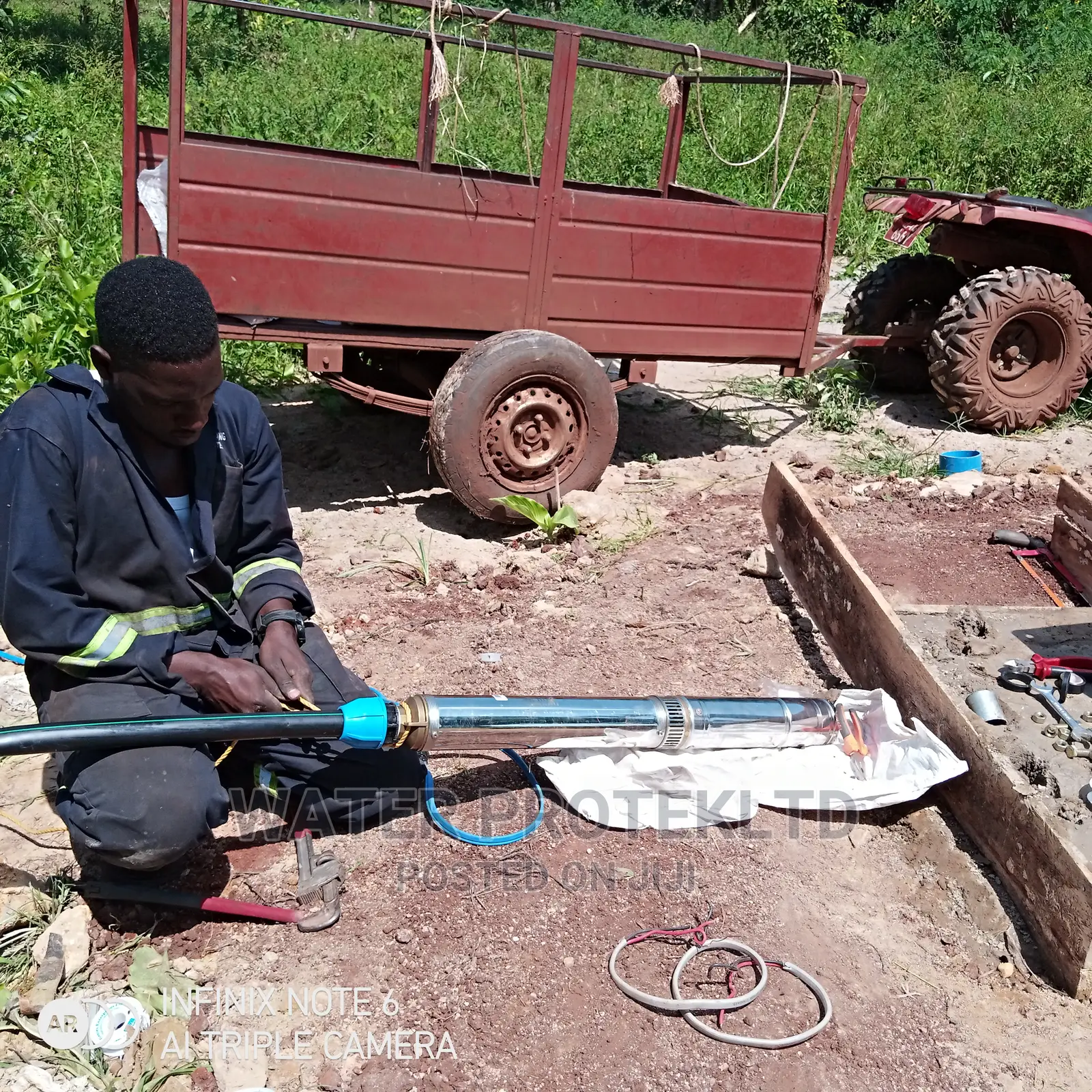 Water Pump Installation Works
