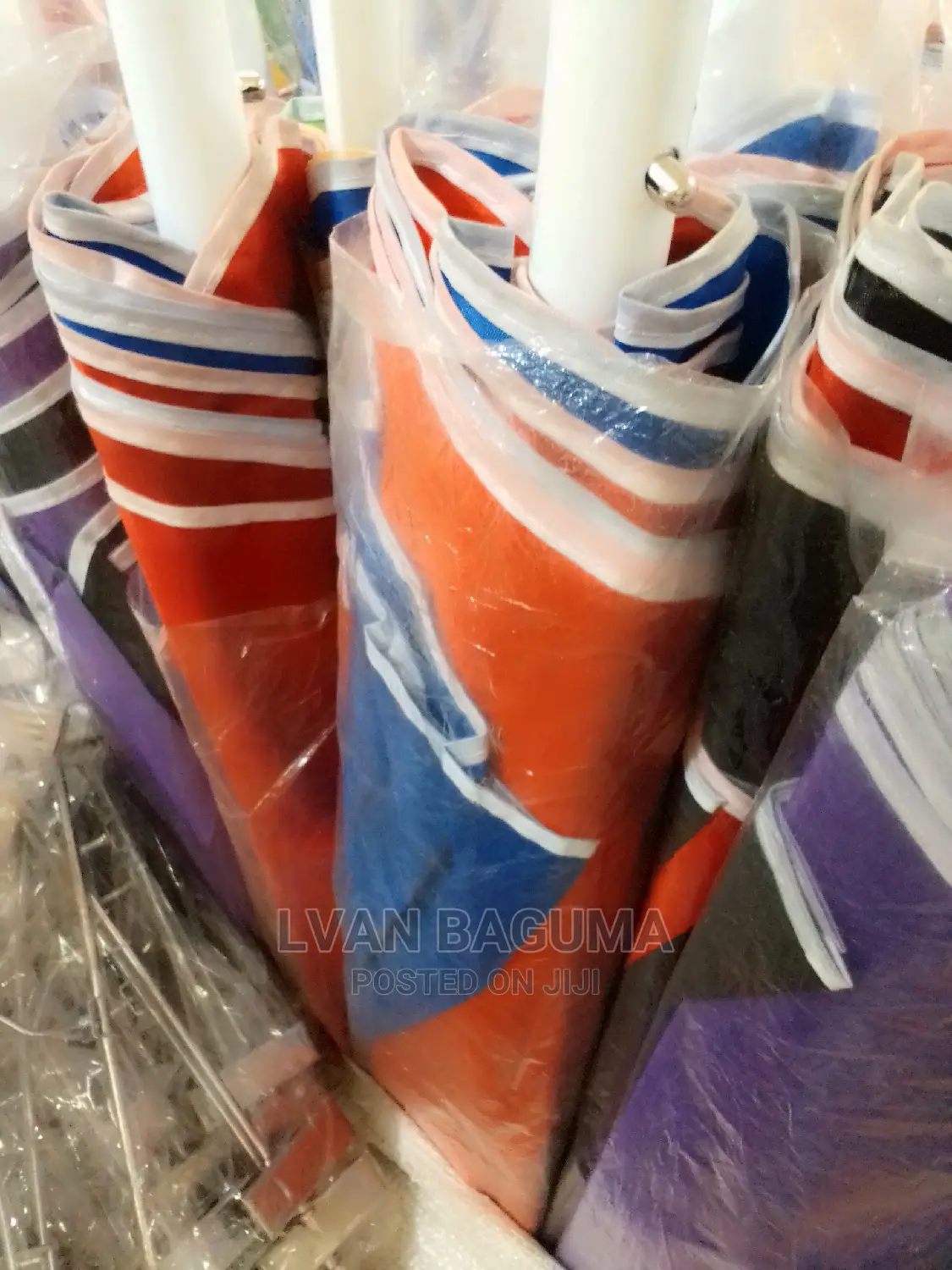 Double Color Business Umbrellas - 50 Inches Canopy Big Size