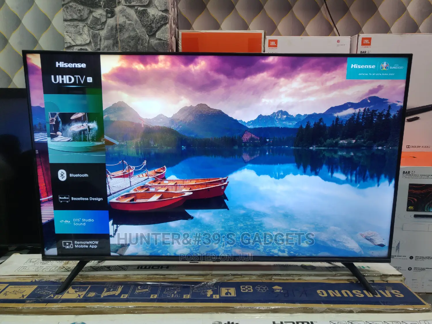 Hisense 50inch 7series Vida Smart Uhd 4k Frameless Tv