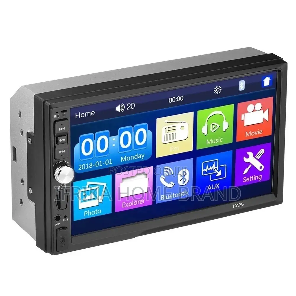 Universal 7012b 7 Inch Hd Touch Screen Car Audio