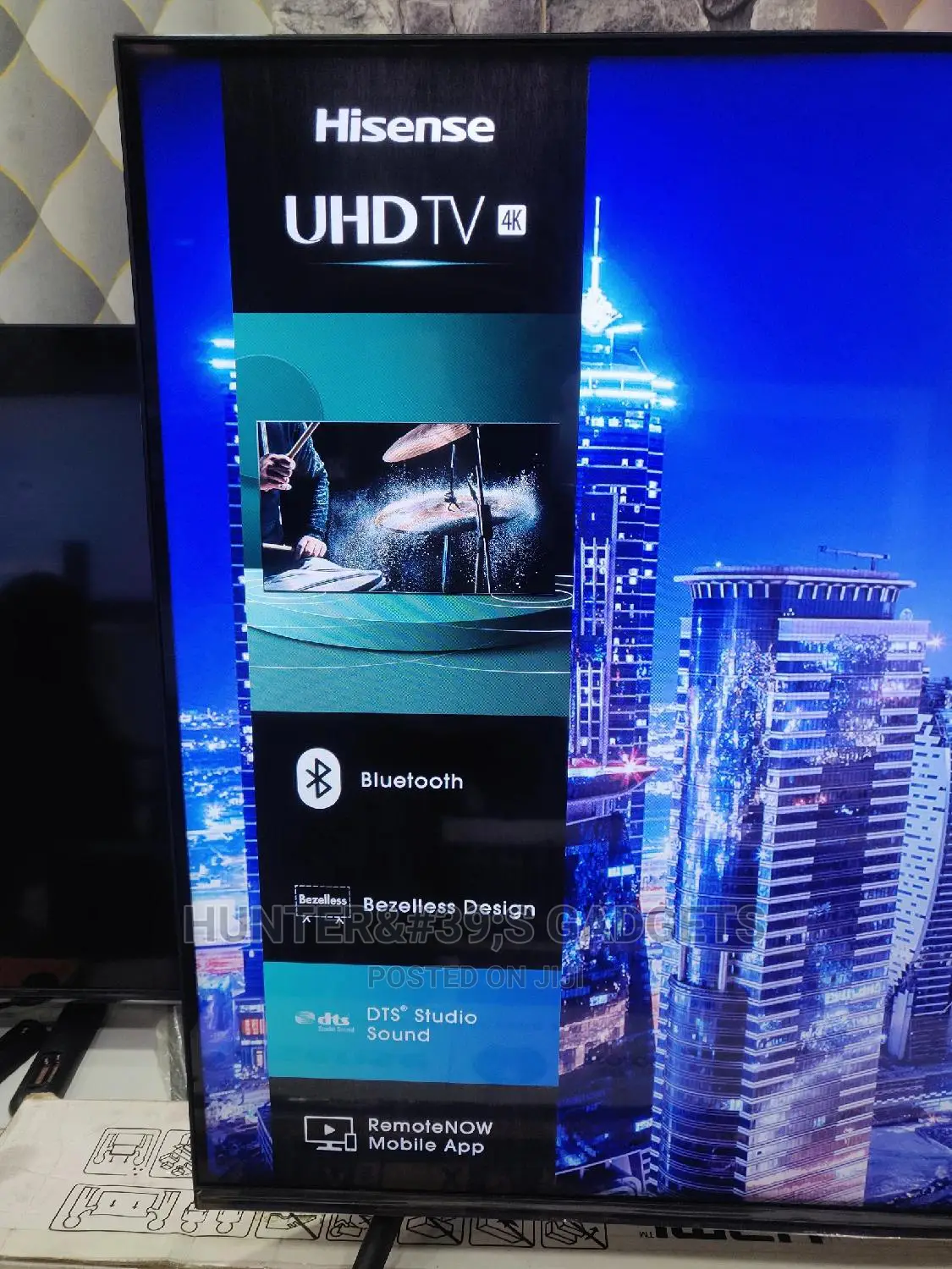 Hisense 50inch 7series Vida Smart Uhd 4k Frameless Tv