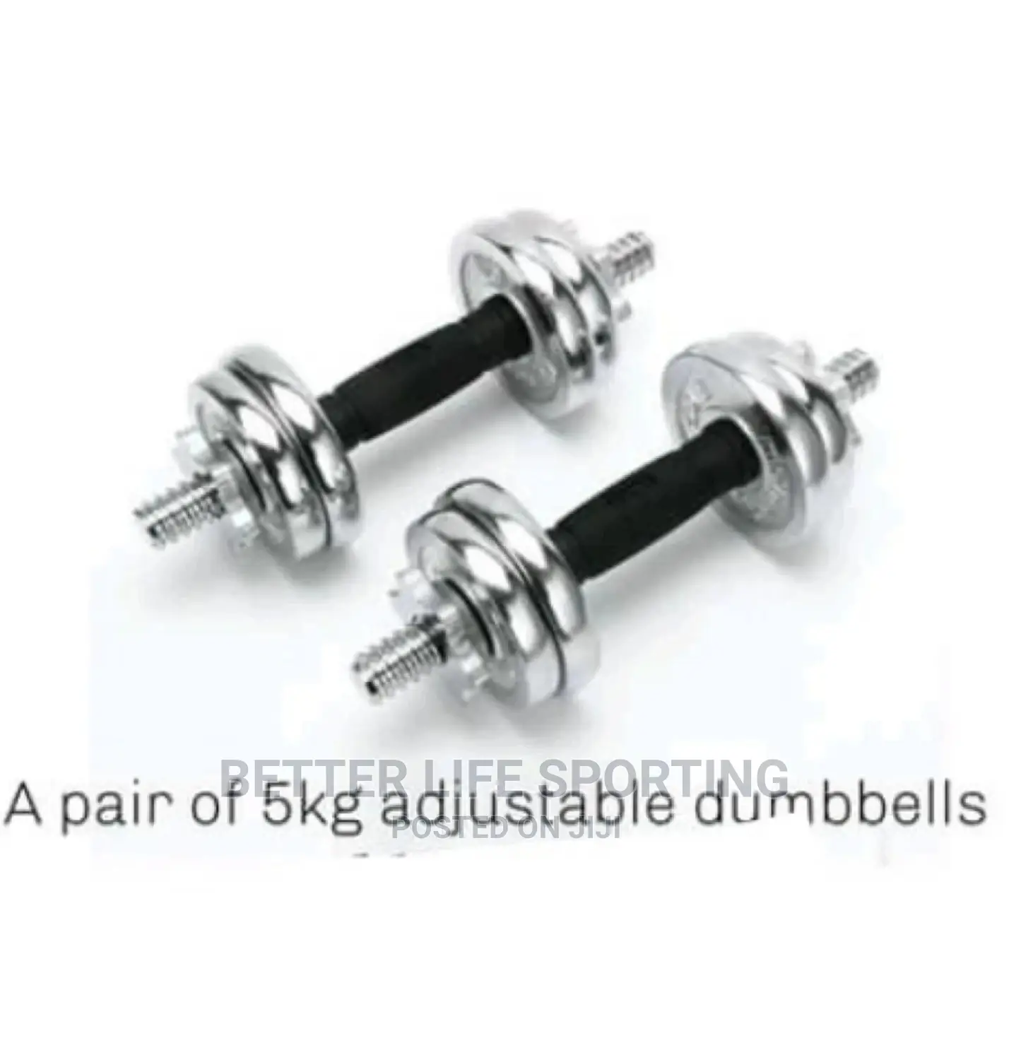 5 Kg Adjustable Dumbbells Pair
