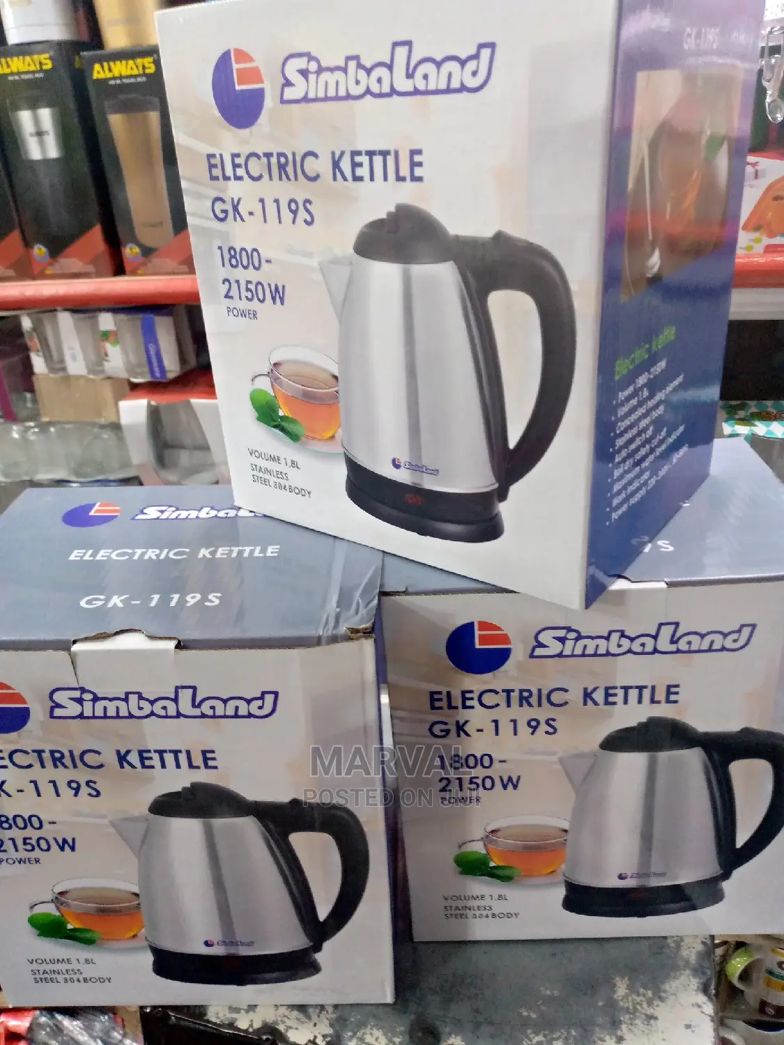 Simbaland Electric Kettle