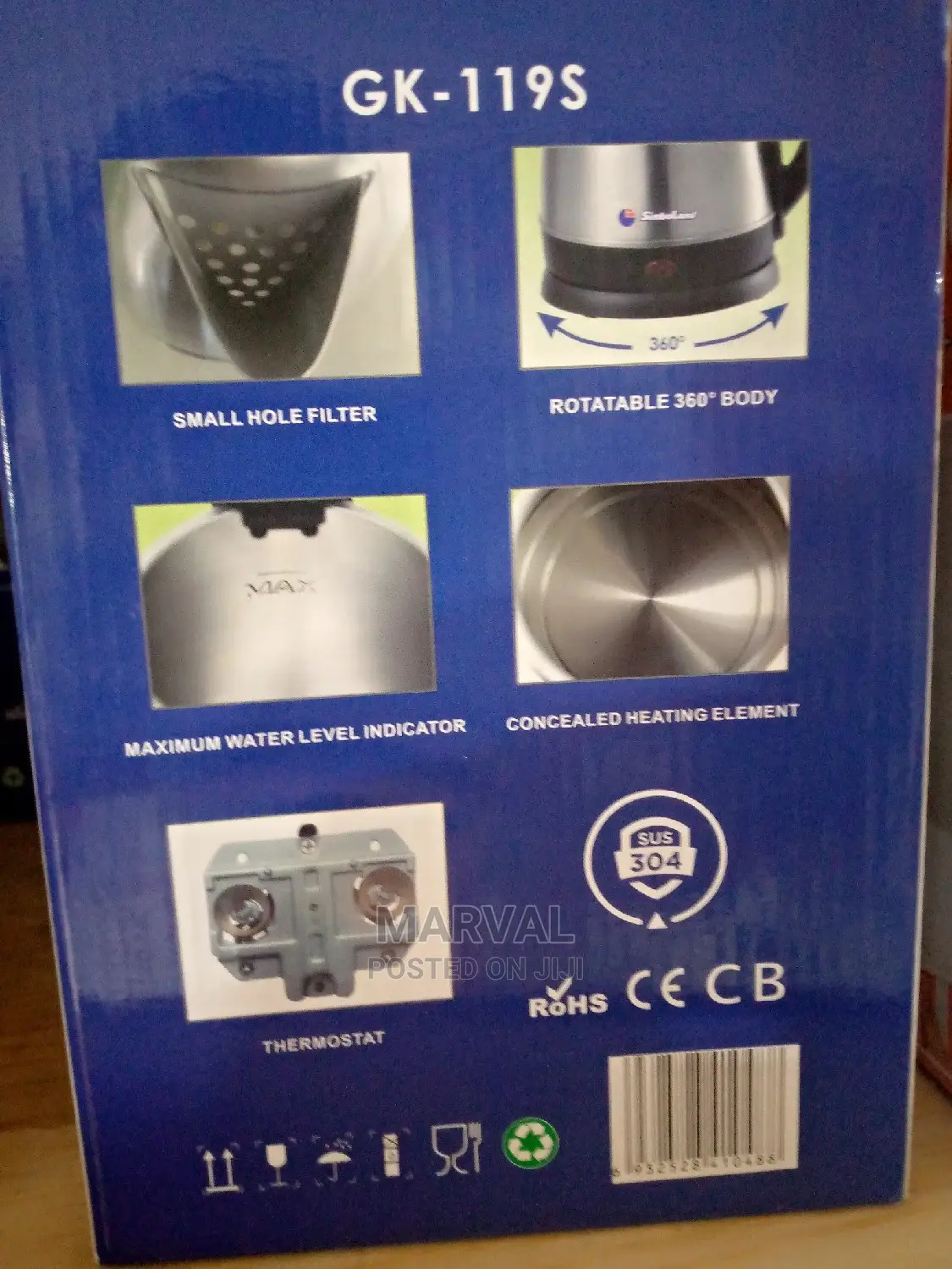 Simbaland Electric Kettle
