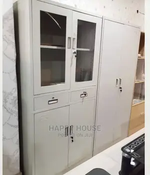 Metallic File Cabinets With Drawers