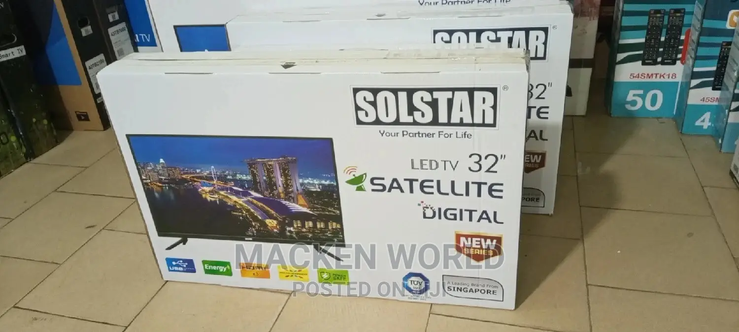 32 Solstar Digital Tv Free to Air Brand New Boxed
