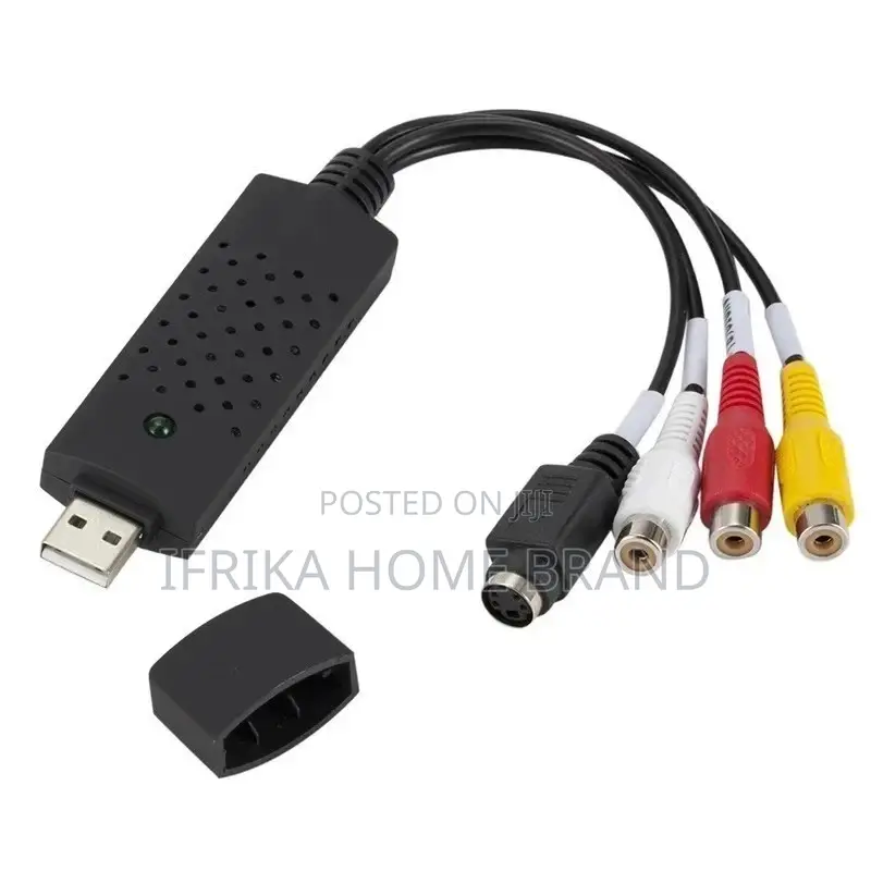 USB 2.0 Video Audio Converter Capture Card DVD DVR VHS