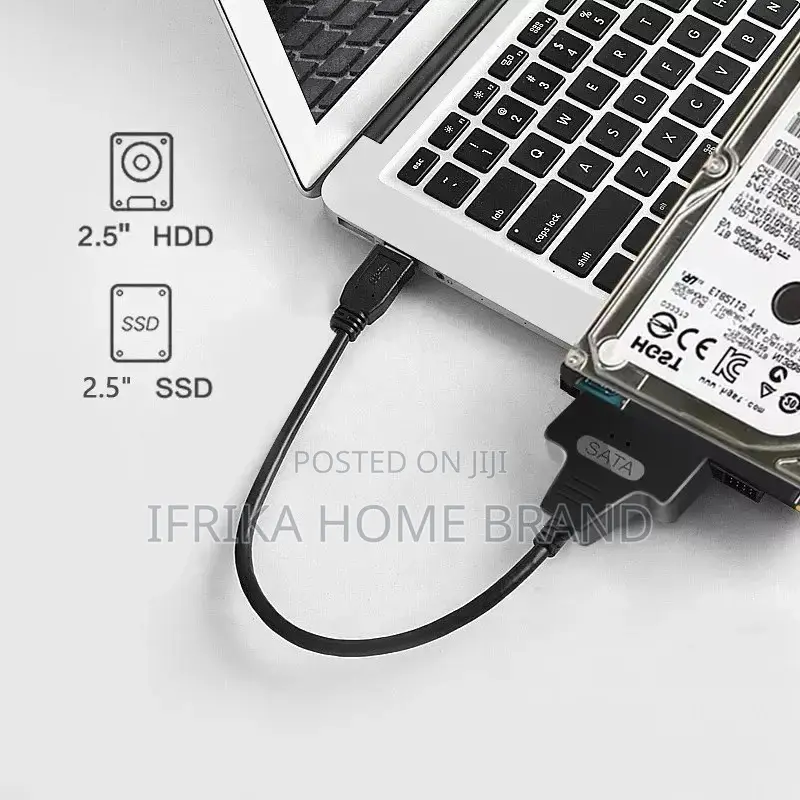 USB 3.0 to SATA 22pin External Converter Cable for 2.5 SATA
