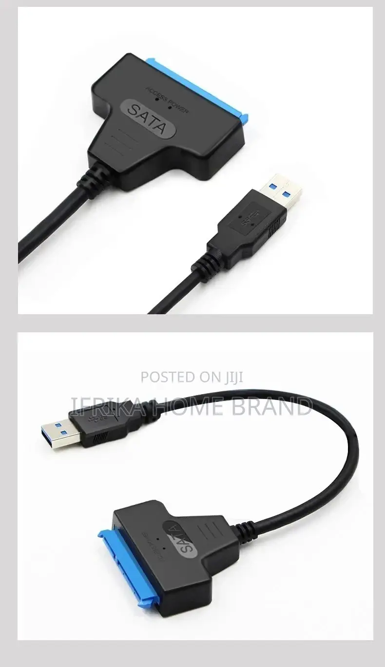 USB 3.0 to SATA 22pin External Converter Cable for 2.5 SATA