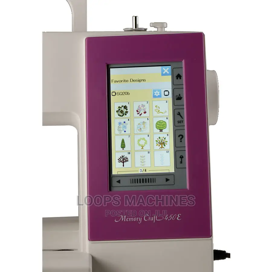 Janome 450 Embroidery Machine