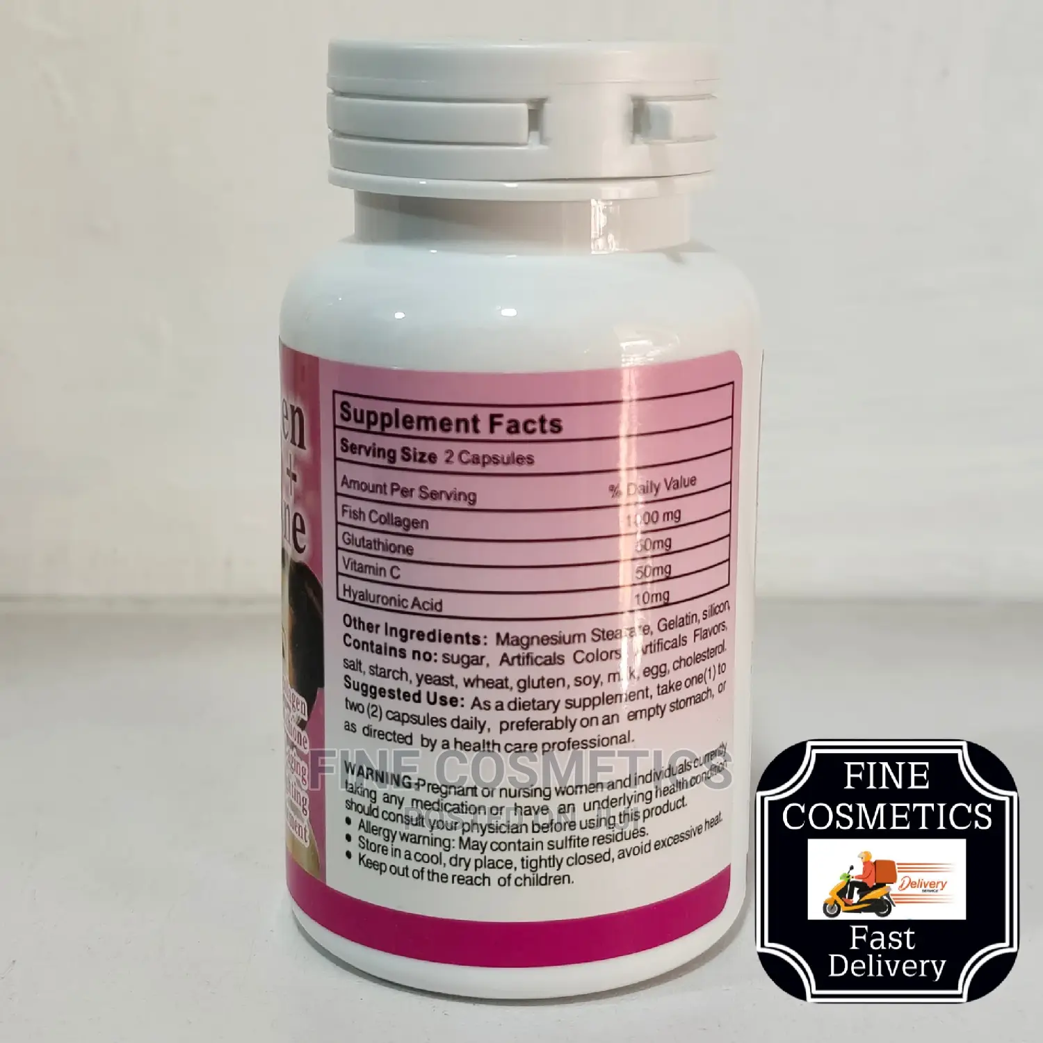 Collagen + Glutathione Dietary Anti-Aging Whitening Tabs