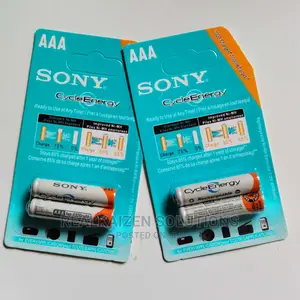 Sony Cycle Energy AA Rechargeable Batteries 4600mah