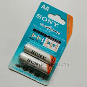 Sony Cycle Energy AA Rechargeable Batteries 4600mah