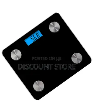 Blue Backlight Bathroom Personal Scales.