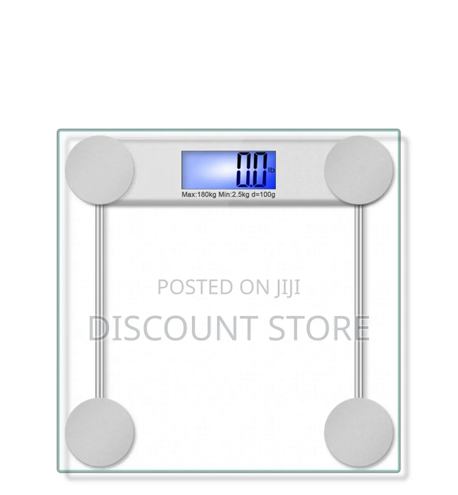 Tempered Glass Bathroom Weighing Equipment for Children