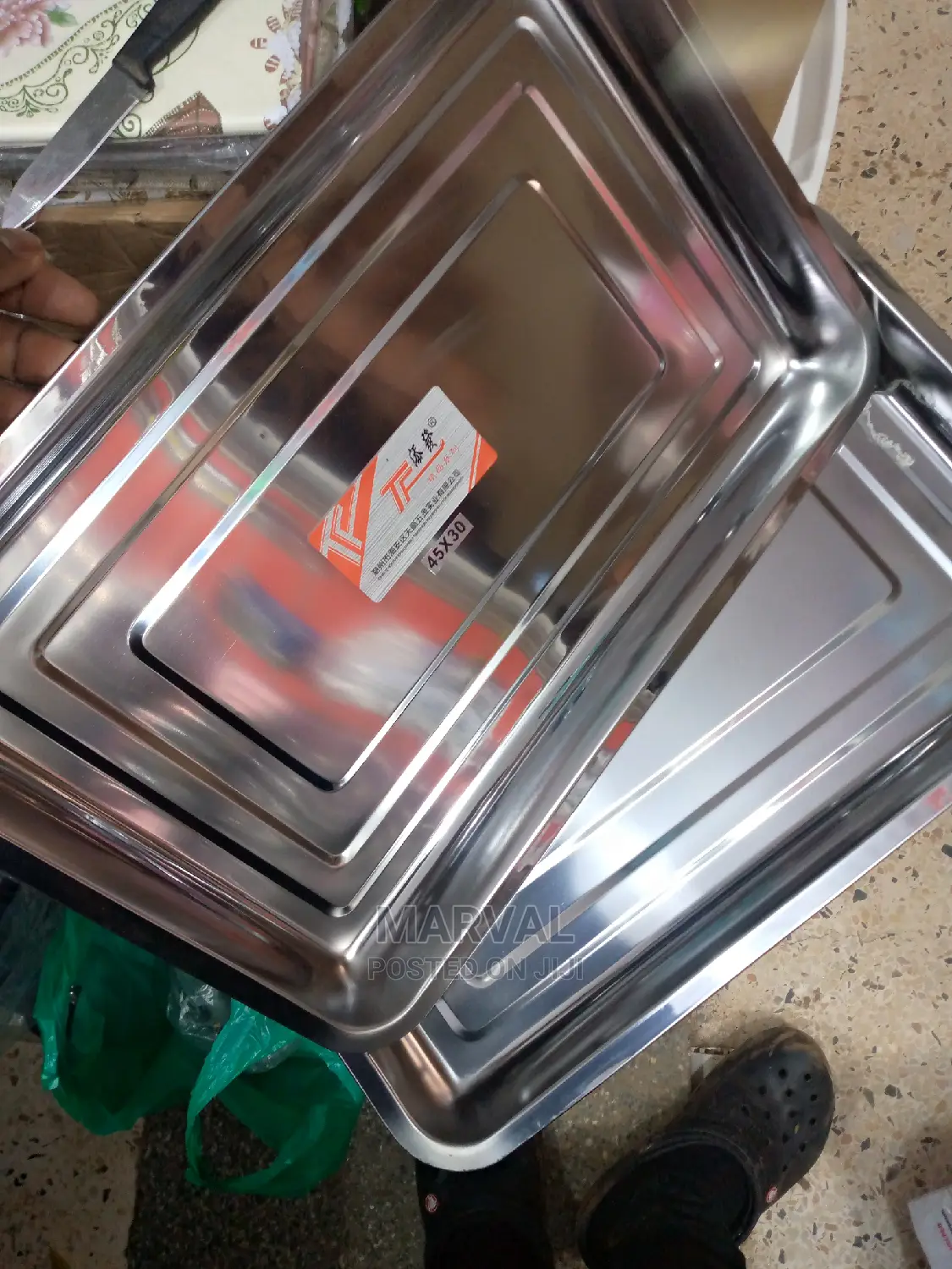 Trays ( 45*30 Cm) 6pieces