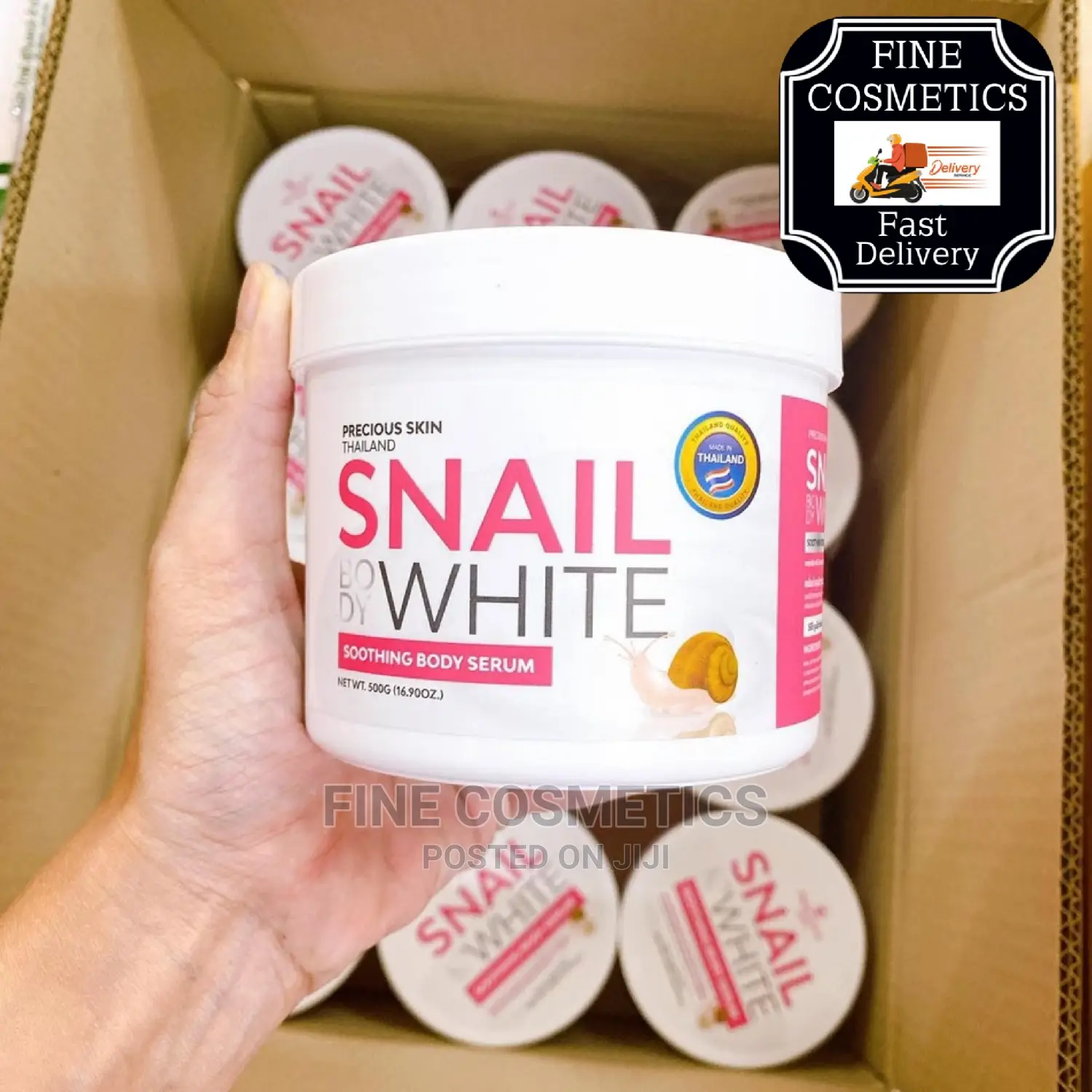 Snail White Soothing Body Serum