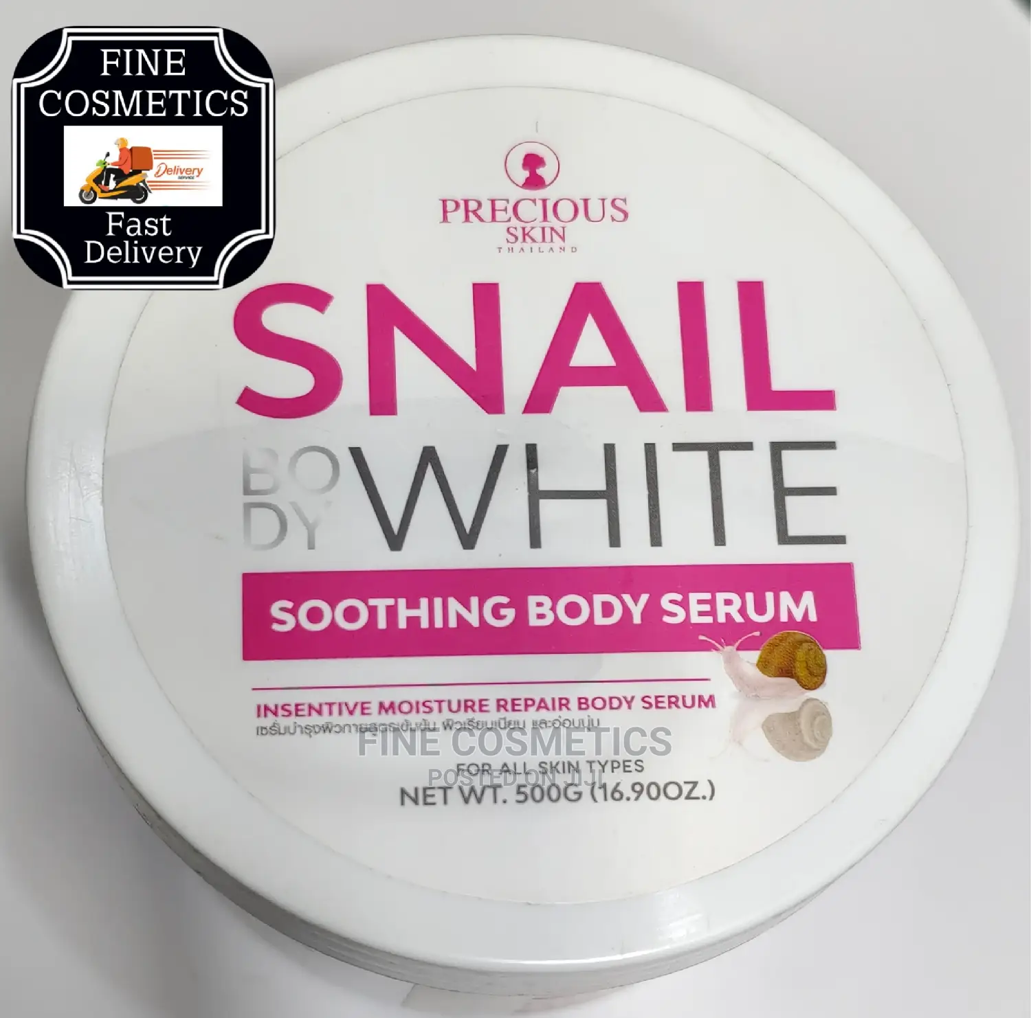 Snail White Soothing Body Serum