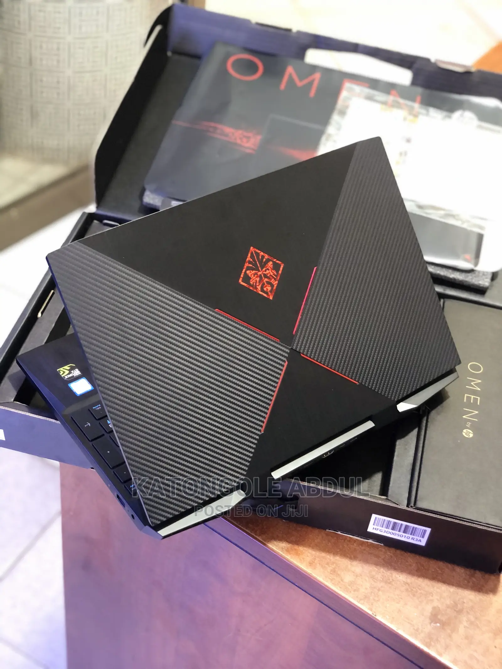 New Laptop HP Omen 15 12GB Intel Core I7 SSD 512GB