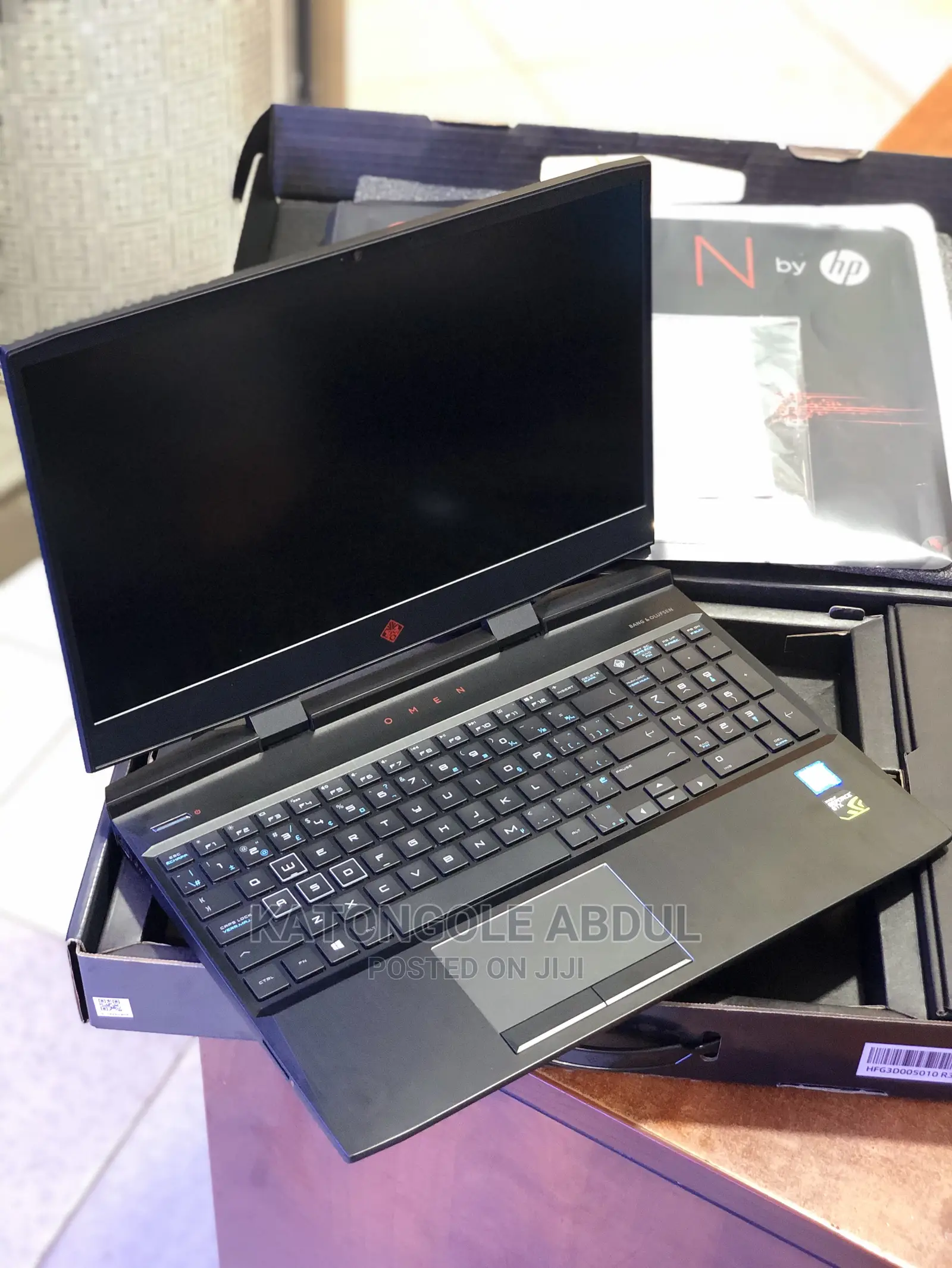New Laptop HP Omen 15 12GB Intel Core I7 SSD 512GB