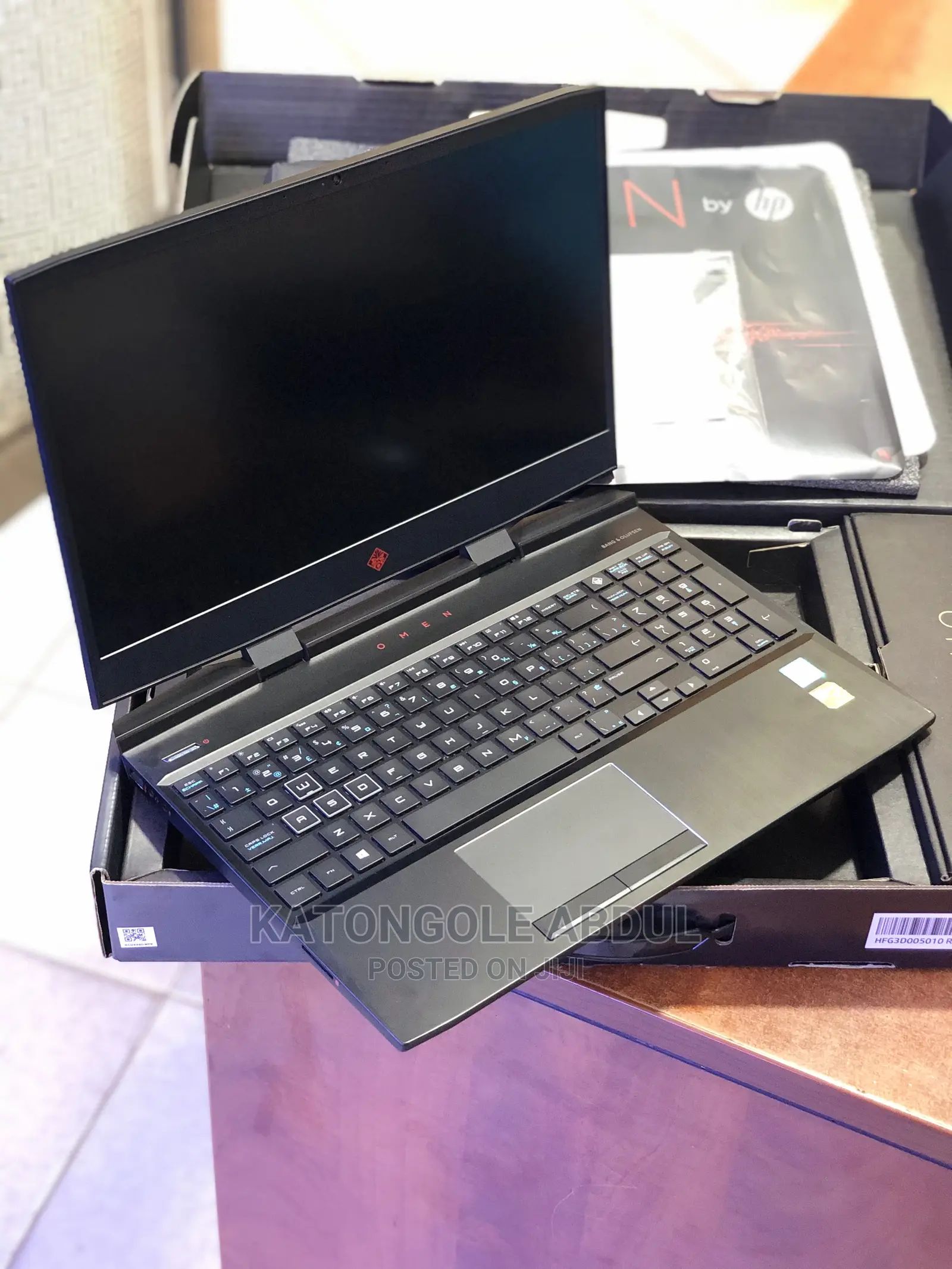 New Laptop HP Omen 15 12GB Intel Core I7 SSD 512GB
