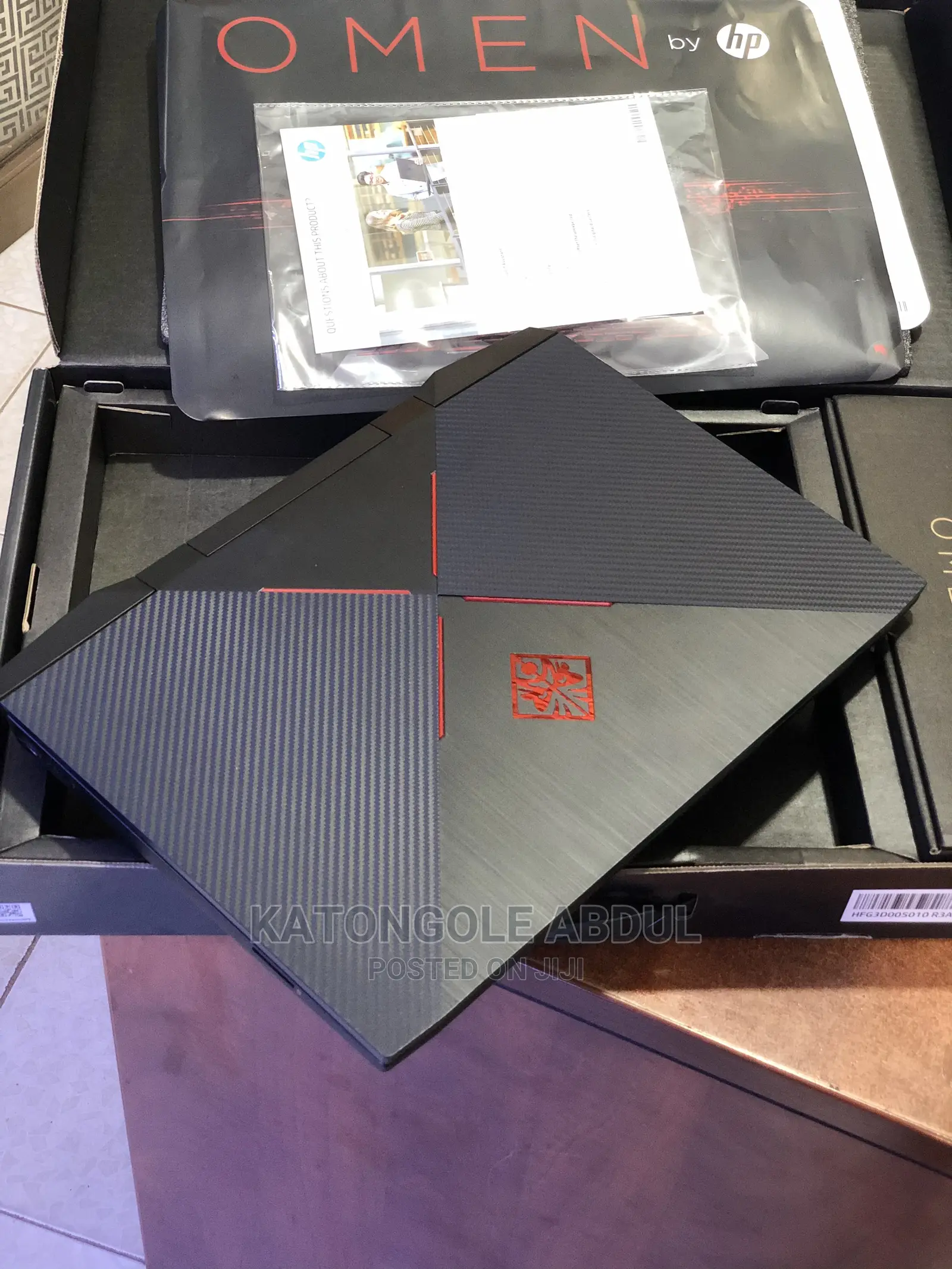 New Laptop HP Omen 15 12GB Intel Core I7 SSD 512GB