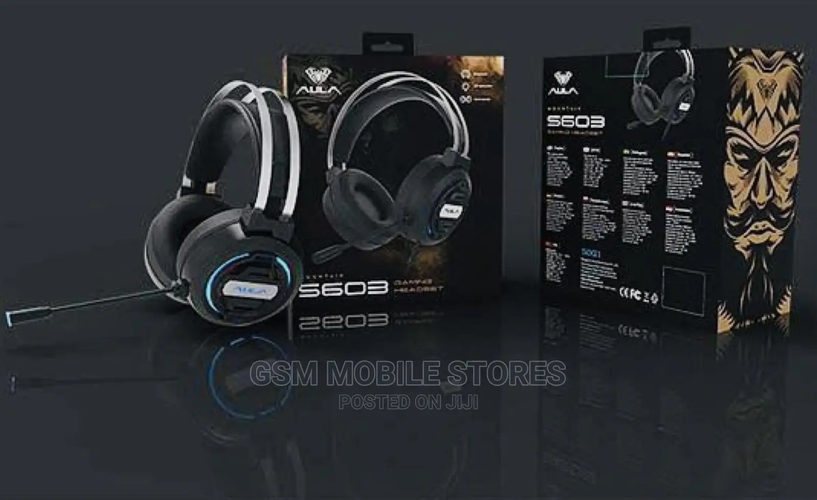 Gaming Headset High-Sensitivity Microphone Breathing Lights