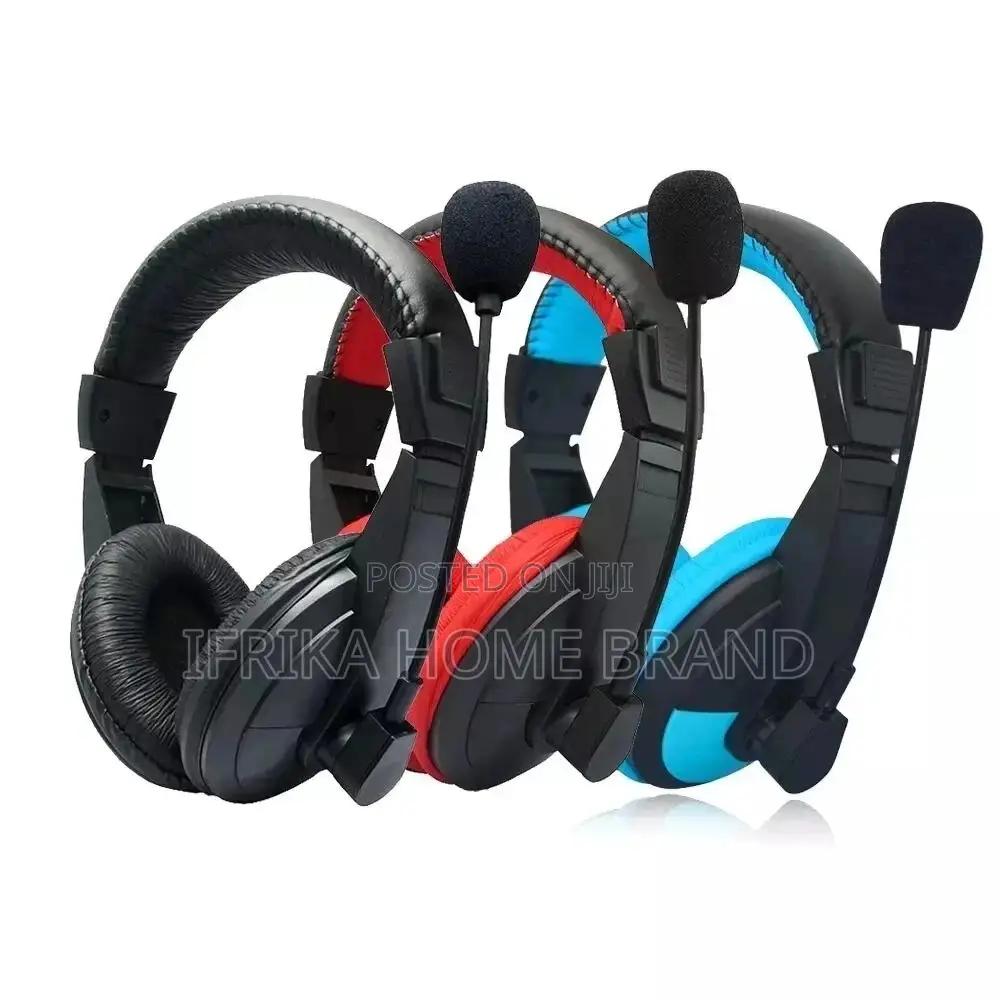 PC Game Zoom Headsets USB Stereo