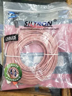 3.5mm Stereo Audio To RCA Male -audio Cable - 10meters