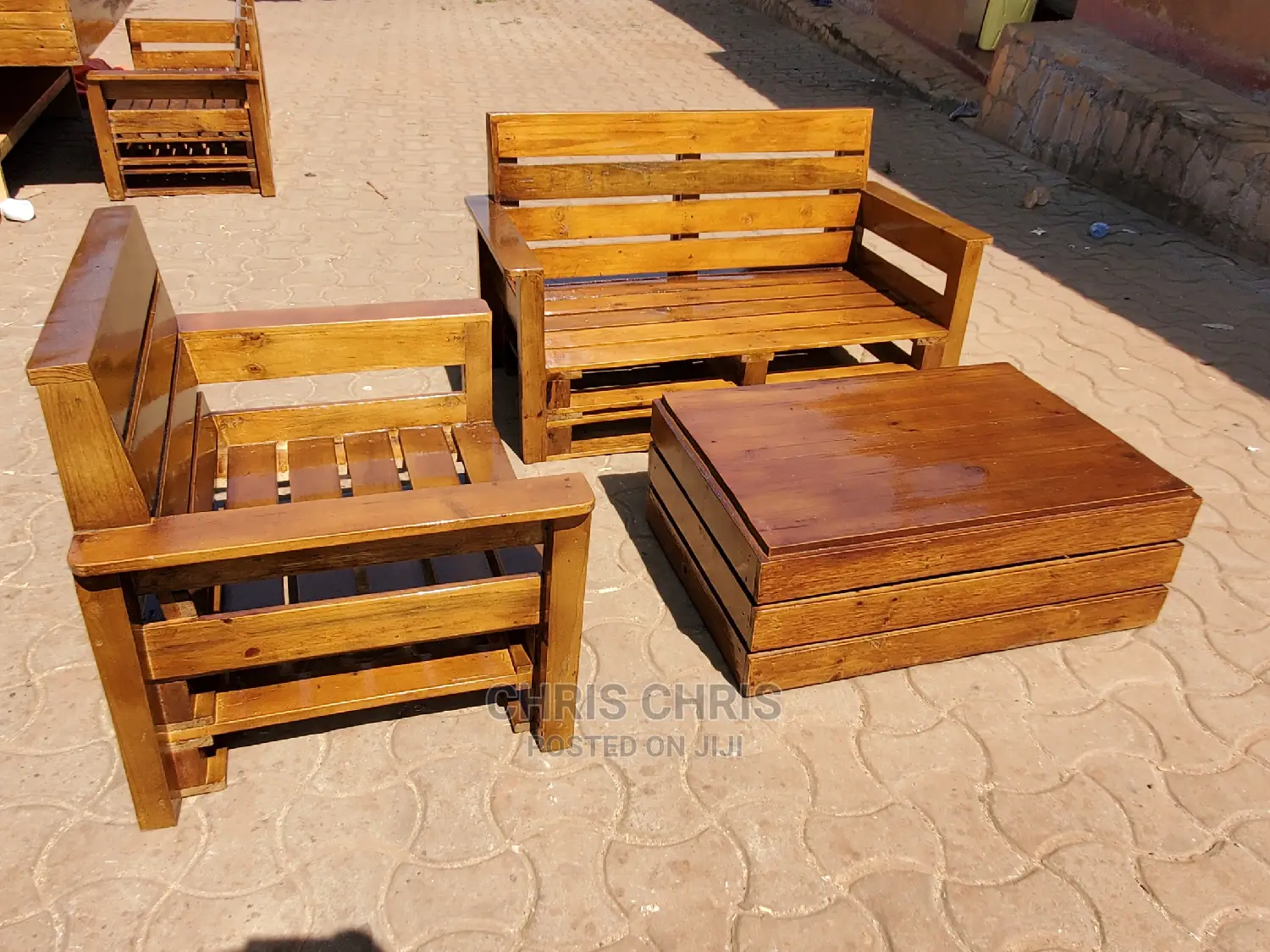 Pallet Chair Set