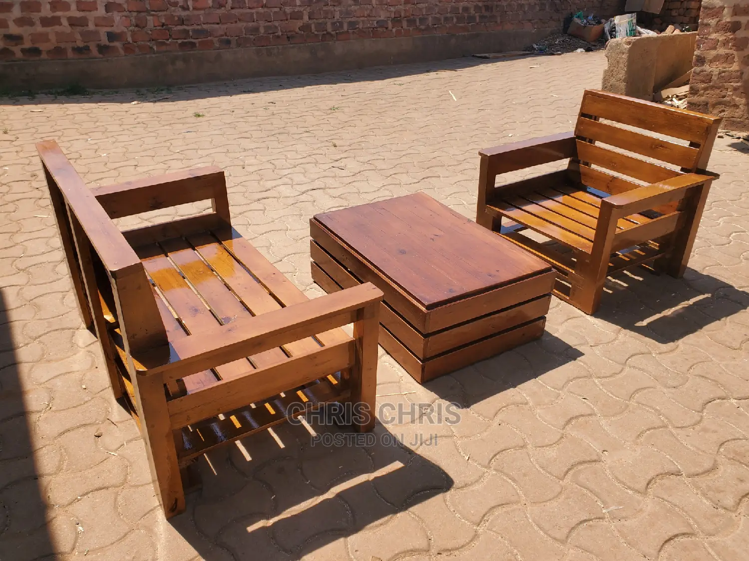 Pallet Chair Set