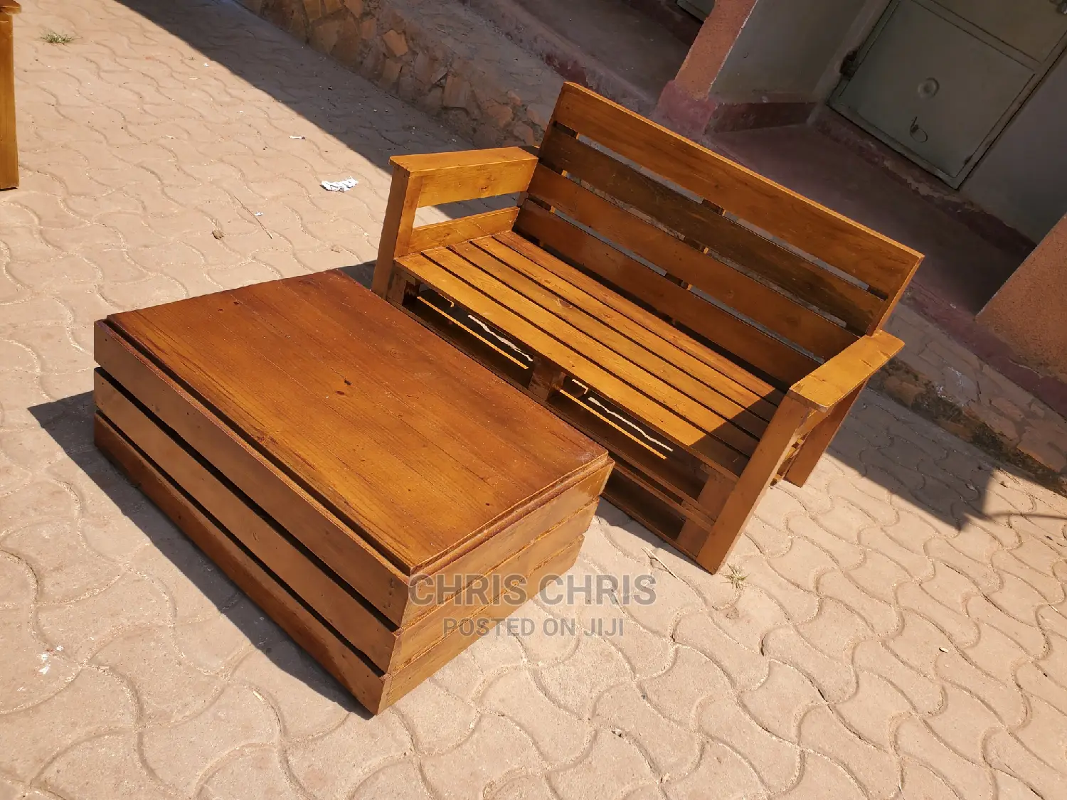 Pallet Chair Set