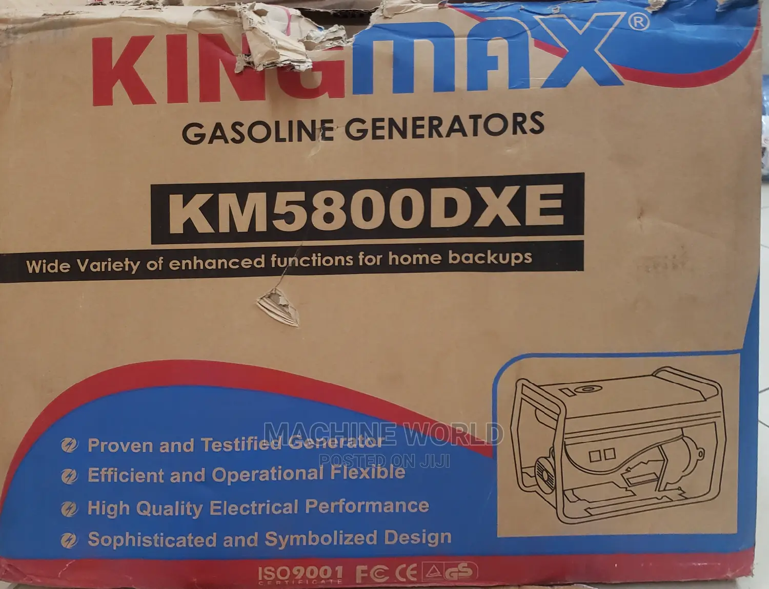 Kingmax Original Generator 5800w