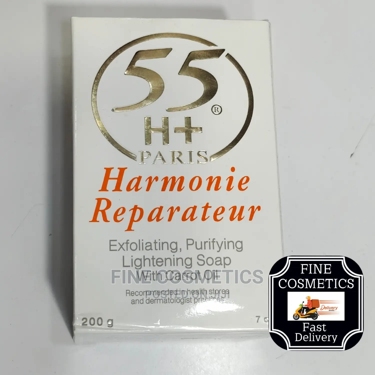 Original 55H+ Harmonie Reparateur Soap 205 Ml by 55H+ PARIS